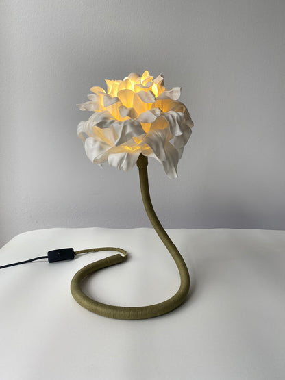 SALE- White Flower Night Light #1