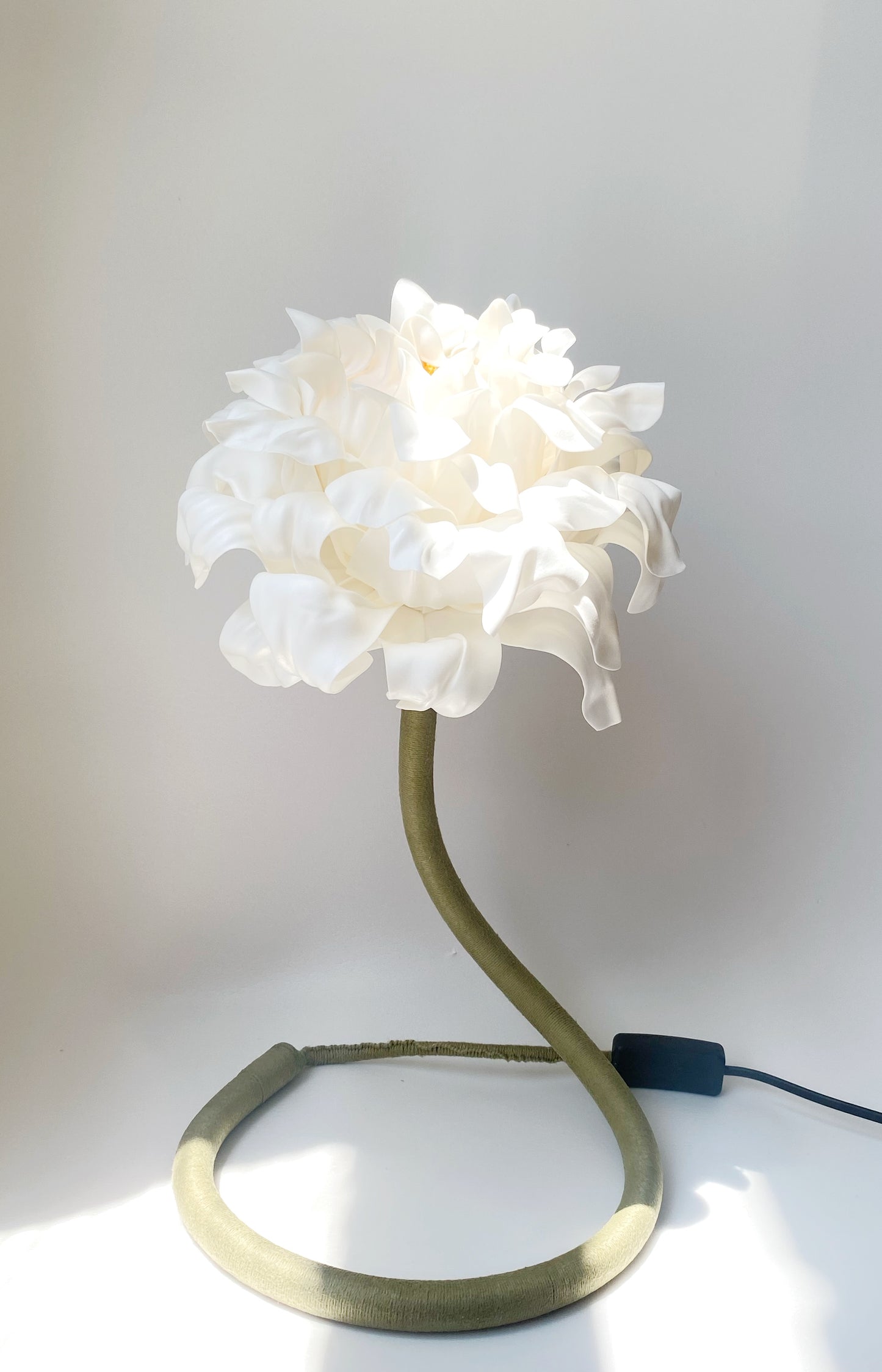 SALE- White Flower Night Light #1