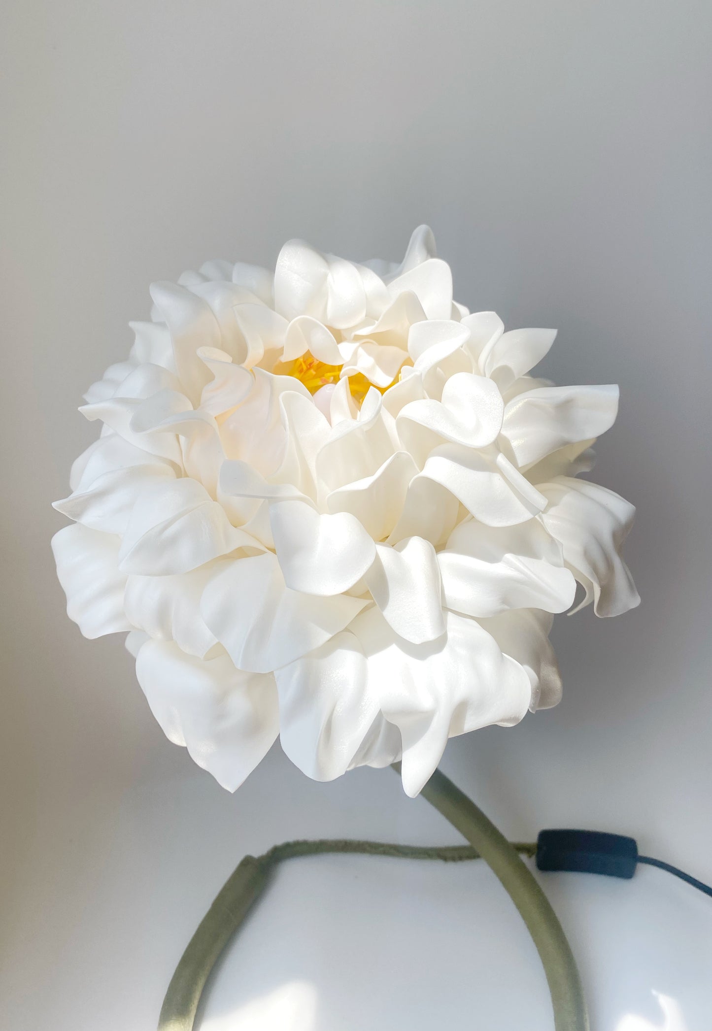 SALE- White Flower Night Light #1